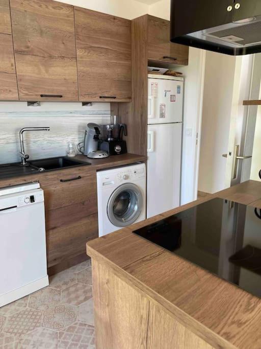 מנטון Appartement Bord De Mer Avec Garage מראה חיצוני תמונה