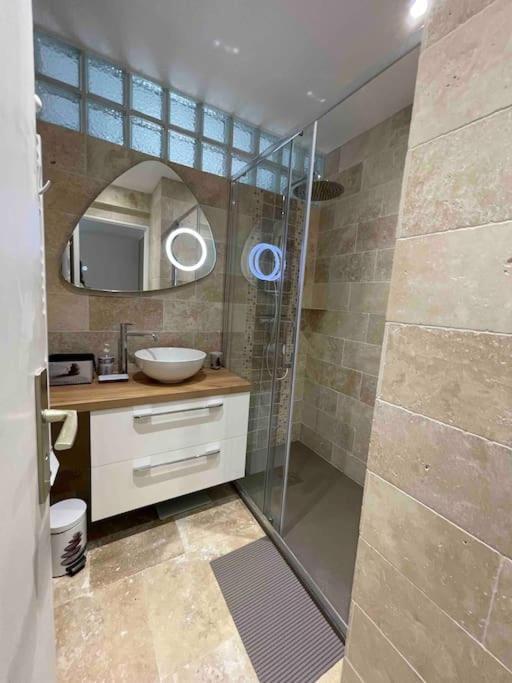 מנטון Appartement Bord De Mer Avec Garage מראה חיצוני תמונה